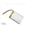 3.7 Volt 210 MAH Li Ion Polymer Battery , Gsp452035 Li - Polymer Battery Pack