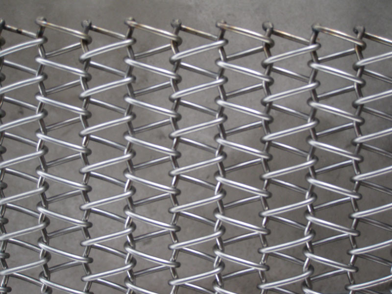 China ceintures de transport en treillis métallique ceintures en treillis équilibré ceintures en acier inoxydable ceinture équilibrée composée supplier