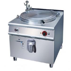 China DK Marine Gas Indirect Jacketed Boiling Pan , Stainless Steel Marine Cooking Equipment supplier