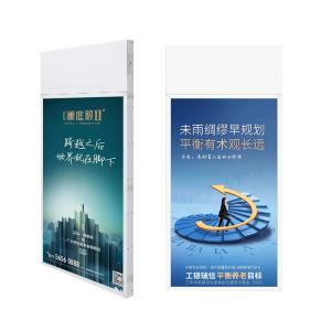 China Pantalla LCD para ventana con doble cara colgante OEM ultra delgada wholesale