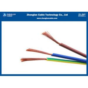 China Copper Cable House Electric Wiring Cable BV Multi Purpose 1.5mm2 Single Core PVC Insulated supplier