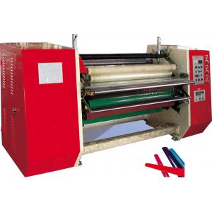 Three Roller Surface Double Sided Tape Rewinding Machine 1600mm