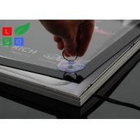 China Eco friendly Aluminum SMD2835 LED Poster Frame Ultra Thin Led Light Box on sale