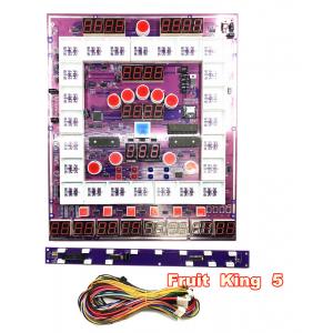 Fruit King 5  Mario Slot Game PCB board Kit with Arcylic Cable
