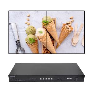 China 4K Video Wall Matrix Controller 2x2 1x4 4x1 10x10 Splicing Display USB Type C DVI wholesale
