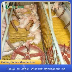 Fiberglass Plastic FRP Molded Grating Grille Cage Floor For Poultry Breeding