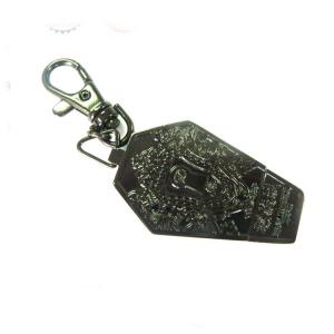 China Laser Engraving Personalized Metal Keychains , Die Casting Custom Shaped Keychains wholesale