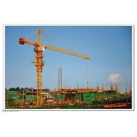 China Self Erecting Construction Tower Crane With Steel Structure 4.25 - 80 m/min Hoisting Speed on sale