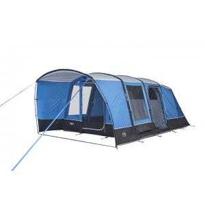 Family Blue Double Inflatable Air Tent Waterproof PE Groundsheet