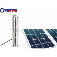China Three Phase  DC36V 5.5kw Solar Powered Water Pump For Irrigation on sale