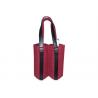 11.8x3.14x9.8'' Colorful Felt Fabric Bags Wine Packaging Reusable For Two