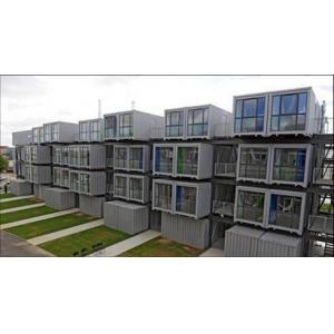 China Container house flat pack container dormitory flat pack house supplier