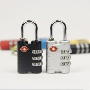 China zinc alloy TSA 3-digit travel bag lock supplier