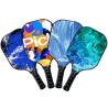 China ODM Carbon Fiber Surface Pickleball Paddle Custom Logo Pickleball Racquet Set wholesale