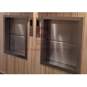 Factory Dumbwaiter Lift Residential Kitchen Food Elevator 0.4m/S With Emergency Stop Switch