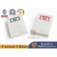 China Fábrica original cartões profissionais personalizados do pôquer do casino no for sale