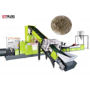 Stainless Steel Recycling Plastic Pellet Machine 100kw With Chinese Brand Reducer