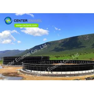 Easy Assemble Bolted Steel Leachate Storage Tanks 20 m3 To 20000 m3 Capactiy