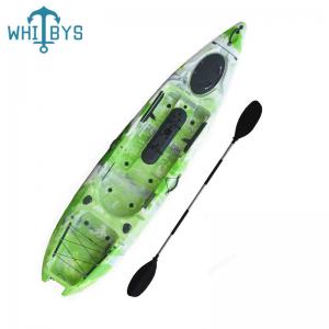 China Customized 11 Foot Adult Sit On Kayak Fishing Kayak Deluxe Seat Paddle Included supplier