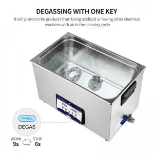 600w 30l Industrial Ultrasonic Cleaner For Bicycle Wheel