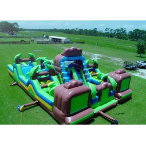 China Fun assault course for children / Jungle assault course birthday party / Tropical Obstacle supplier