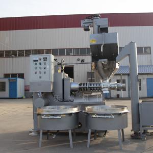 Automatic Screw Oil Pressing Machine 15KW Cold Press Coconut Oil Press 160 Kg/H