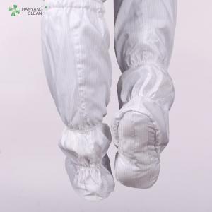 Wholesale ESD Cleanroom electric booties soft-soled stripe cloth antistatic high Safety Boots