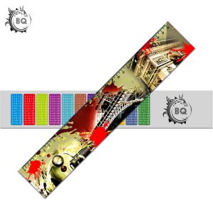 China PET PVC 3D Lenticular Ruler Flip EEffects With 0.9mm PET Non Toxic supplier