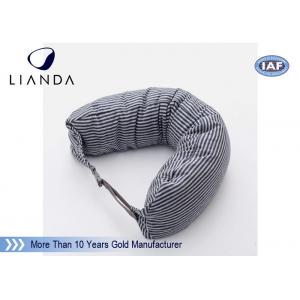 Car Accessories Gray Neck Travel Pillow , Memory Foam Head Pillow With Different Color
