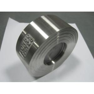 China CF8 PN40 SUS304 Single Disc Check Valve Wafer Type For Petroleum Or Vapour supplier