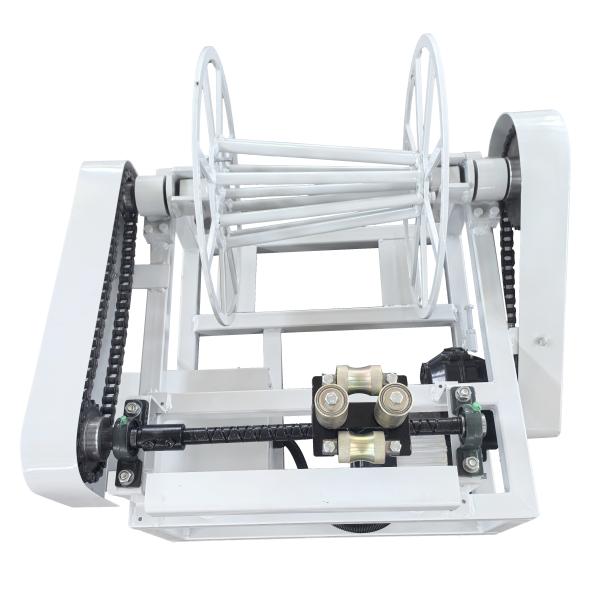 Automatic tail rope reeling device