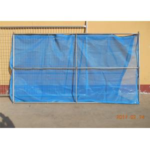 Custom PVC Coated Carbon Steel Wire Temporary Chain Link Fence