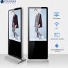 China AD/Windows/Android Solution LCD Floor Stand Commercial Advertising Video Player for Indoor Digital Signage and Display wholesale