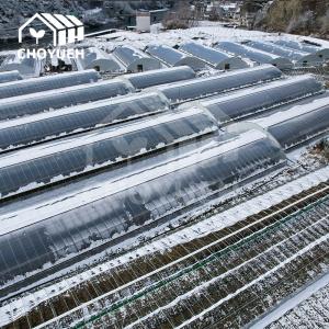 China 4mm Glass Greenhouse Utilizing Solar Heat For Optimal Light Transmission supplier