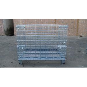 China Heavy Weight Loading Wire Mesh Containers Assembling & Welding supplier