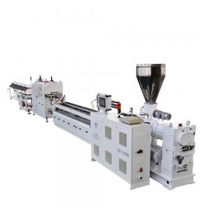 380KG/H Auto Loader PVC Extruder Line PVC Profile Exrusion Machine HY240