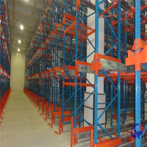 China Transbordador de radio personalizable Sistema automatizado de estanterías de paletas Almacenamiento wholesale