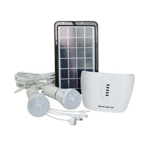 Portable Small DC 3W Solar Generator Solar Lighting Panel Kit Home Solar System Solar Lamp Camping SG0403