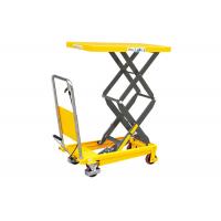 China Portable Lightweight Double Scissor Lift Table Hand Operated 700 * 450 * 35mm on sale