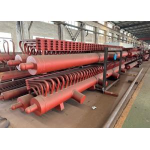 High Efficiency Copper Boiler Header Horizontal Hot Water Output