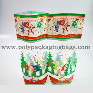 China Saco de plástico lateral da parte inferior BOPP do reforço e do quadrado para o Natal que empacota com transparência alta supplier