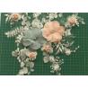 3D Flowers Embroidered Sew / Iron On Patch For Clothing Applique Diy Accessory