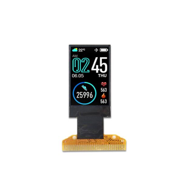China 0.9 дюймовый ЖК-дисплей TFT, разрешение 80×160, 33 PINS 4 Wire SPI Interface 100cd/M2 supplier