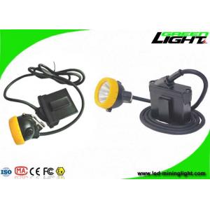 China Explosion Proof LED Miners Helmet Light IP68  7.8Ah Li - Ion Battery 10000lux Brightness supplier