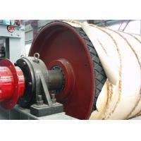 China Steep Inclined Conveyor Belt Roller Drum Rubber Coating Bend Pulleys on sale