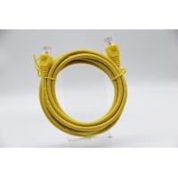 China CAT5E Yellow 2M BC RJ45 Ethernet Cable Patch Cord Connecting CCTV Router Computer on sale