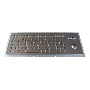400DPI USB Industrial Ruggedized Keyboard IP65 Mechanical Trackball