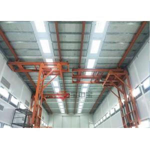 Hanging Style 3D Lift Bus Paint Booth Lifting Working Platform For Paint Line