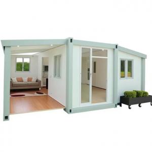 China 20ft Modern Container House with EPS Sandwich Panels Roof and Double-Wing Expansion supplier