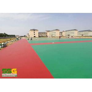 China Green, blue, red Sport Court Surface, acrylic tennis court surface supplier